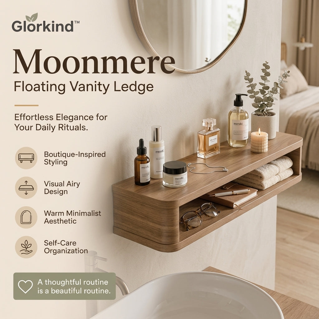 Glorkind™ Moonmere Floating Vanity Ledge